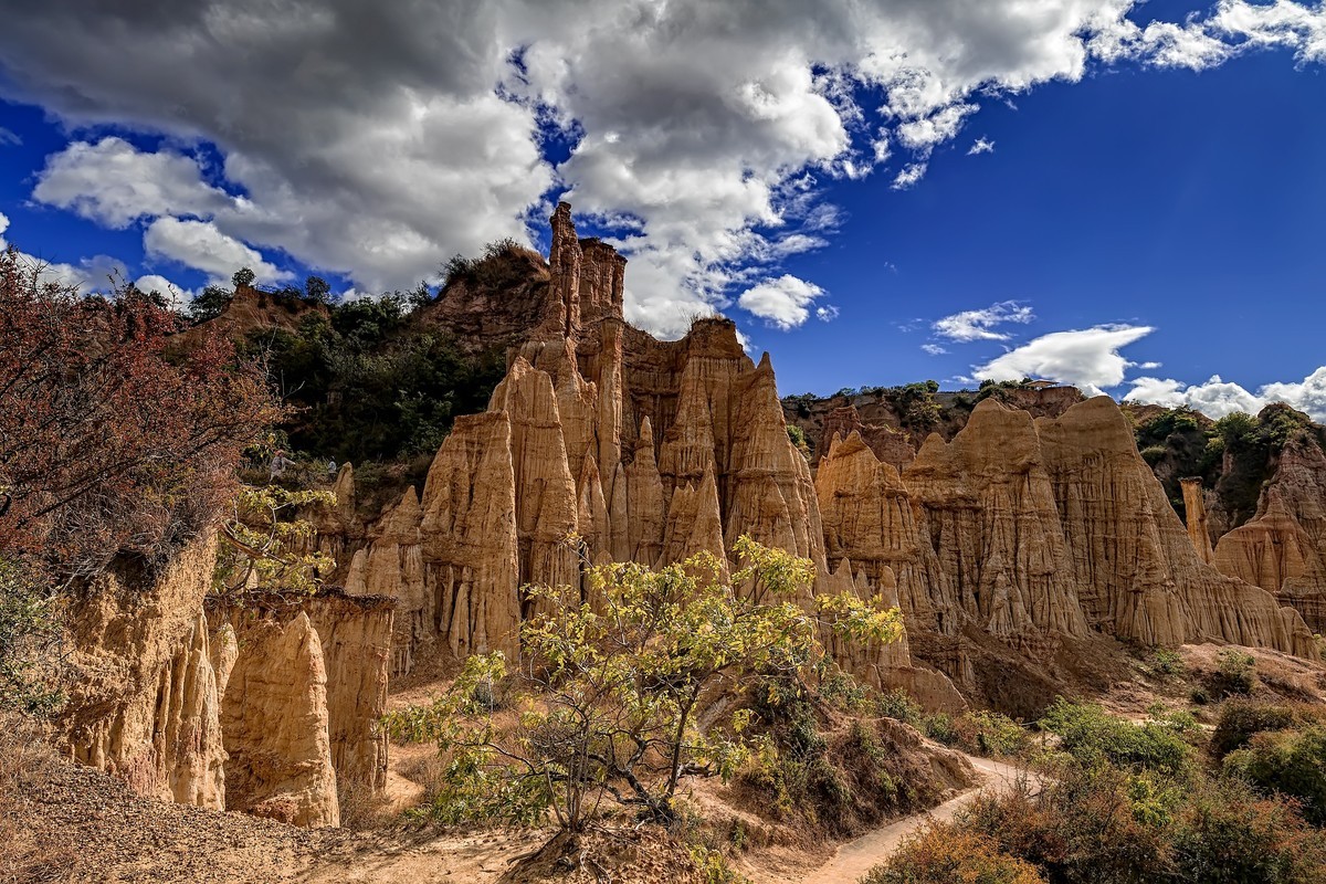 云南元谋：浪巴铺土林（2）