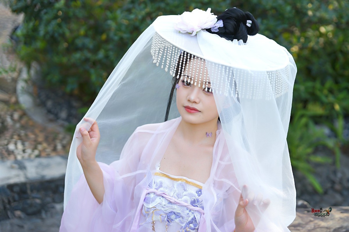 【仙气帷帽花神】---小越