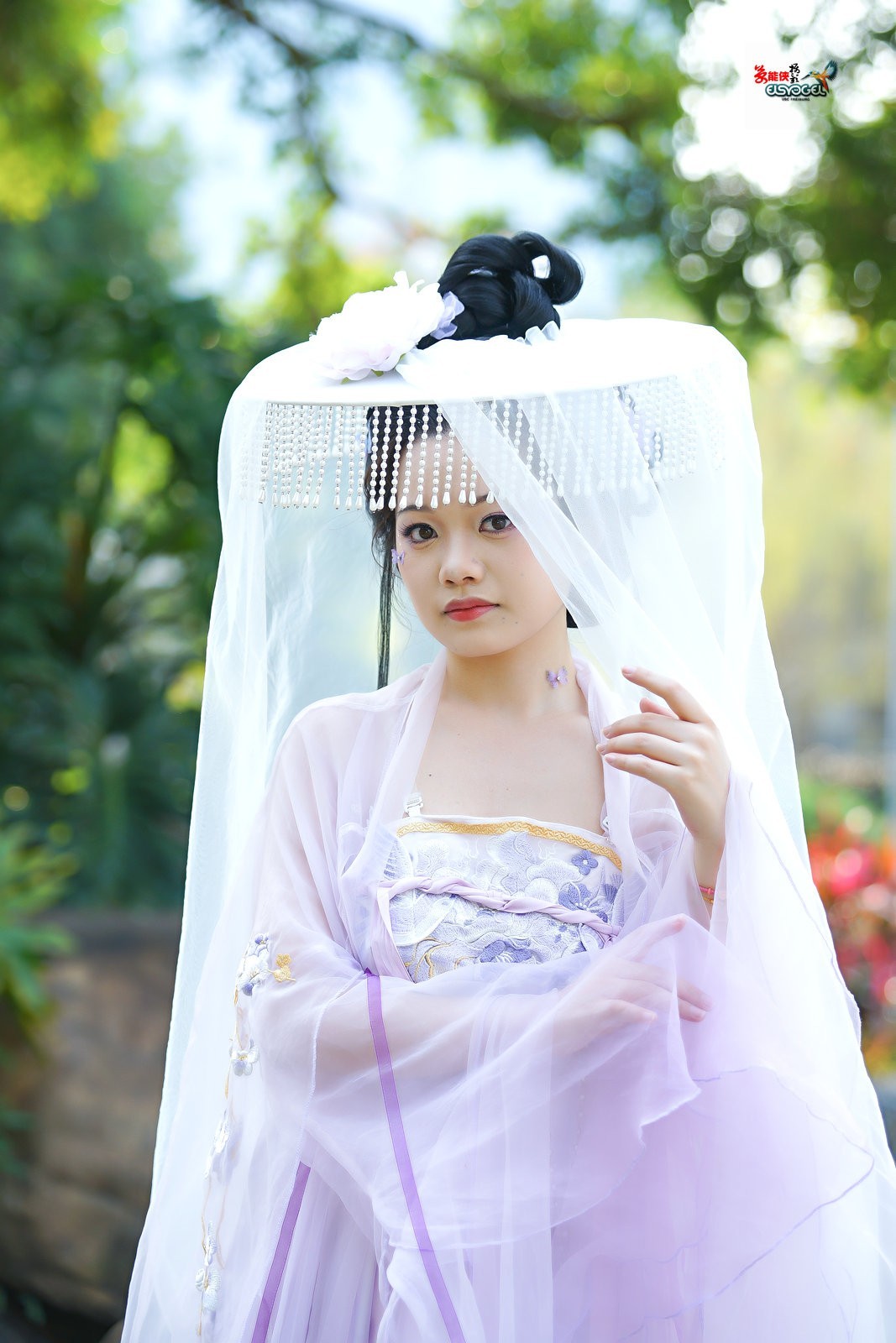 【仙气帷帽花神】---小越