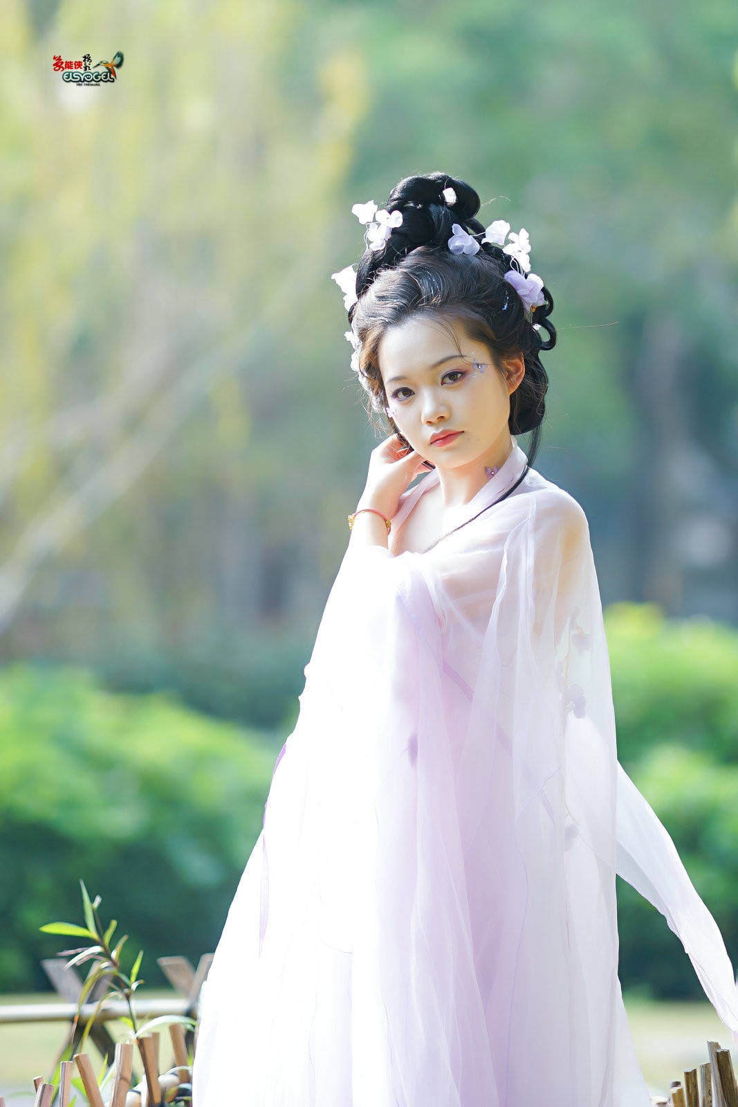 【仙气帷帽花神】---小越