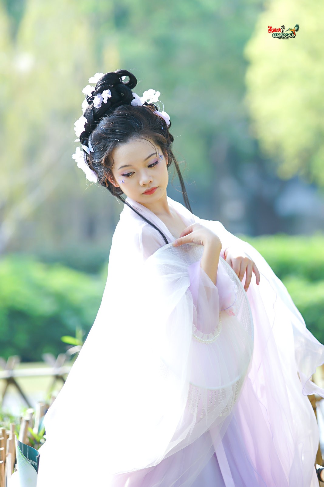 【仙气帷帽花神】---小越