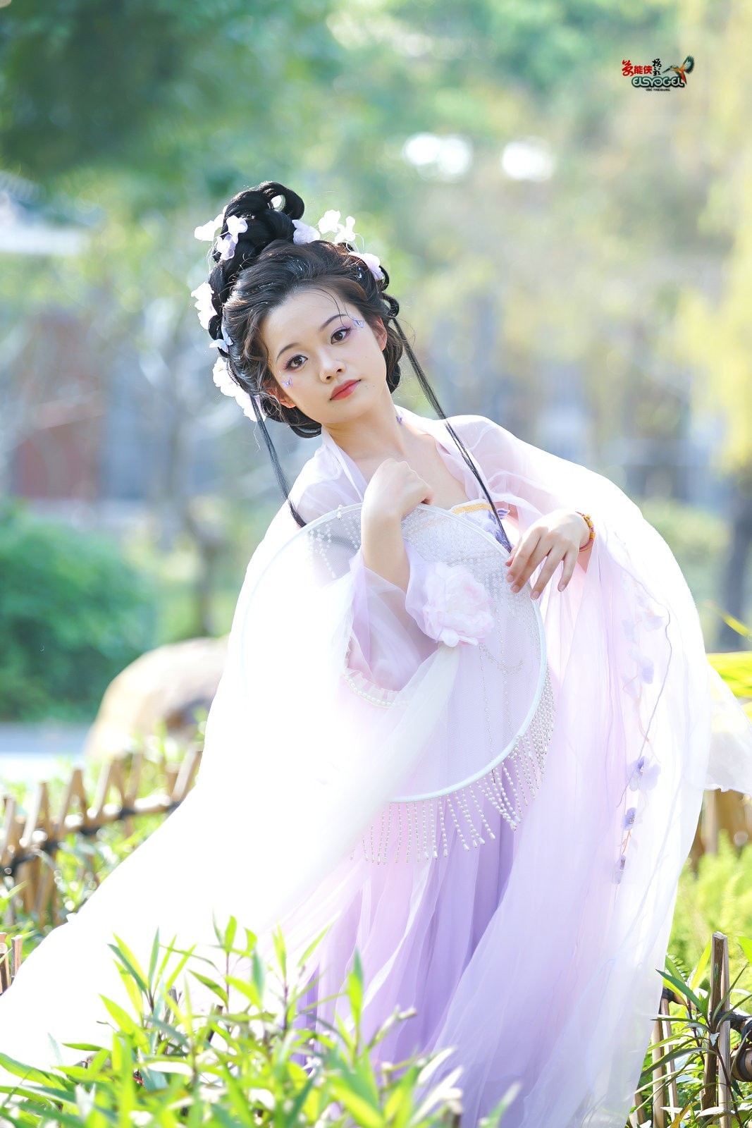 【仙气帷帽花神】---小越