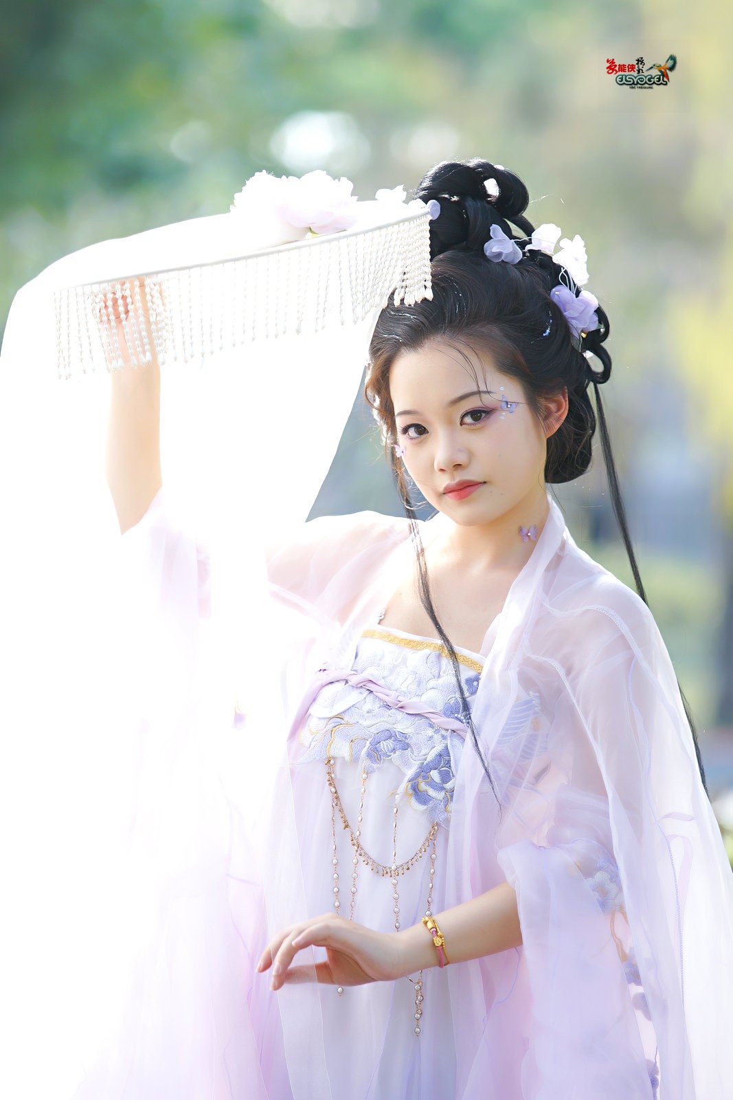 【仙气帷帽花神】---小越