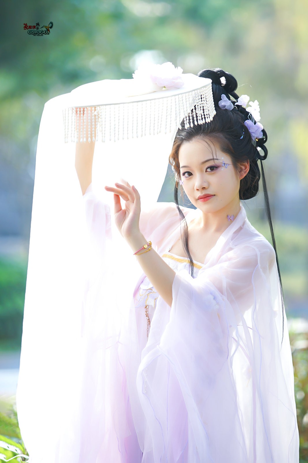 【仙气帷帽花神】---小越