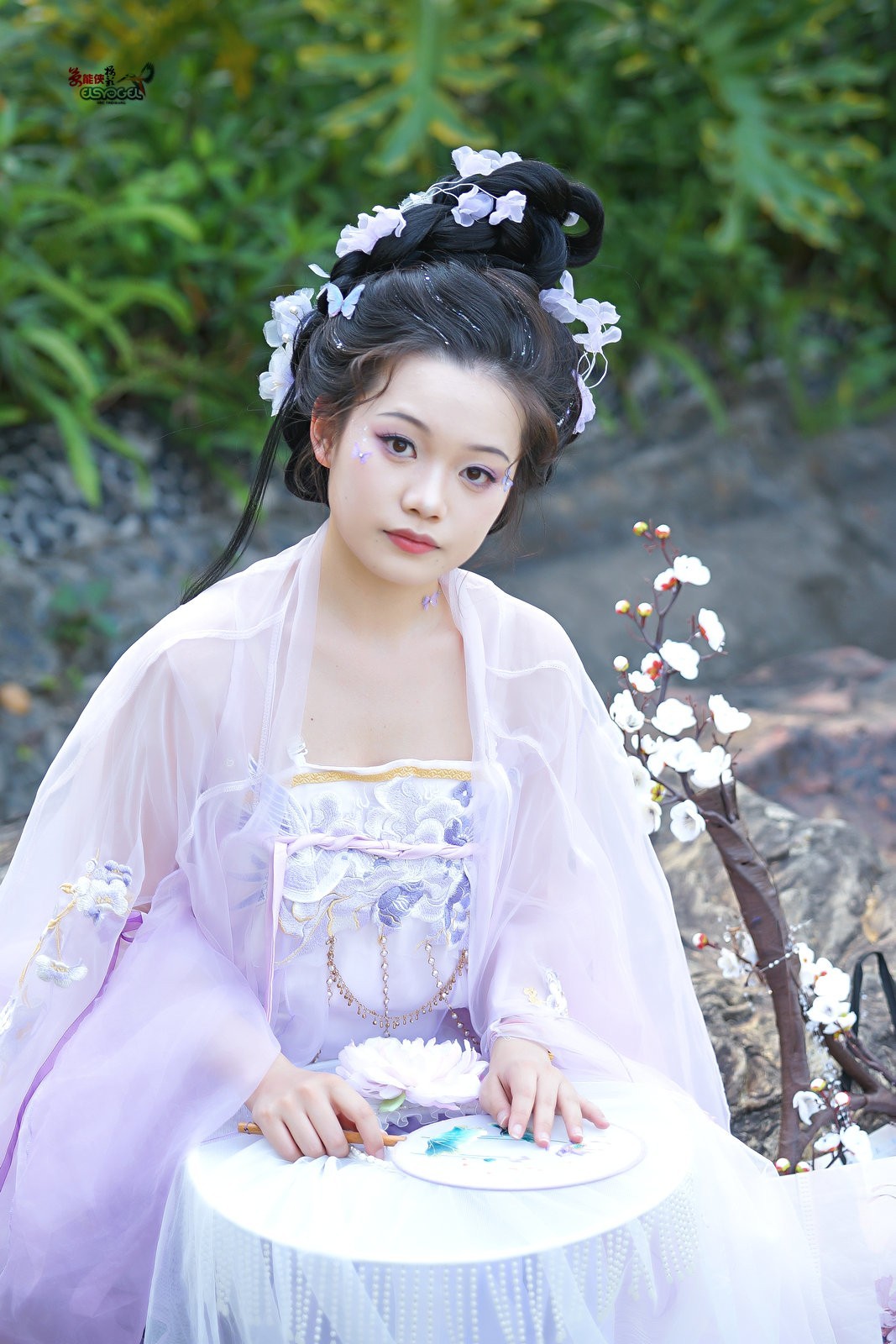 【仙气帷帽花神】---小越