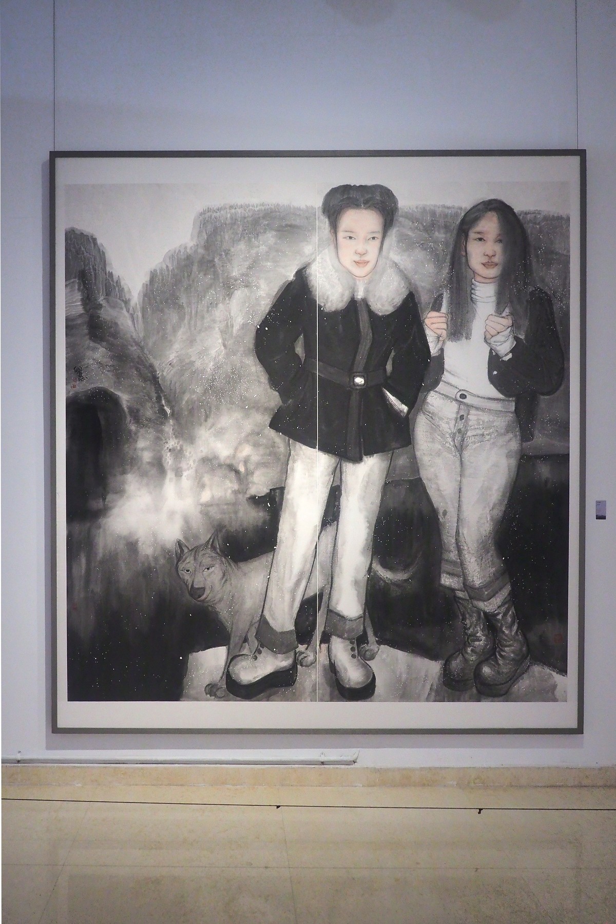 《墨局·当代七人展》下