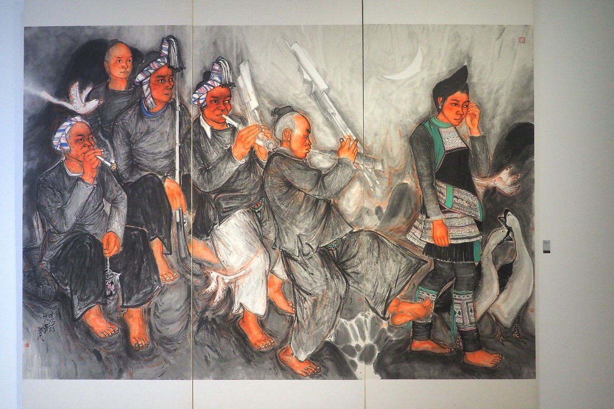 《墨局·当代七人展》下