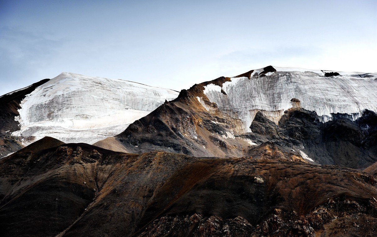 德马高速上有幸拍到了阿尼玛卿雪山【上】