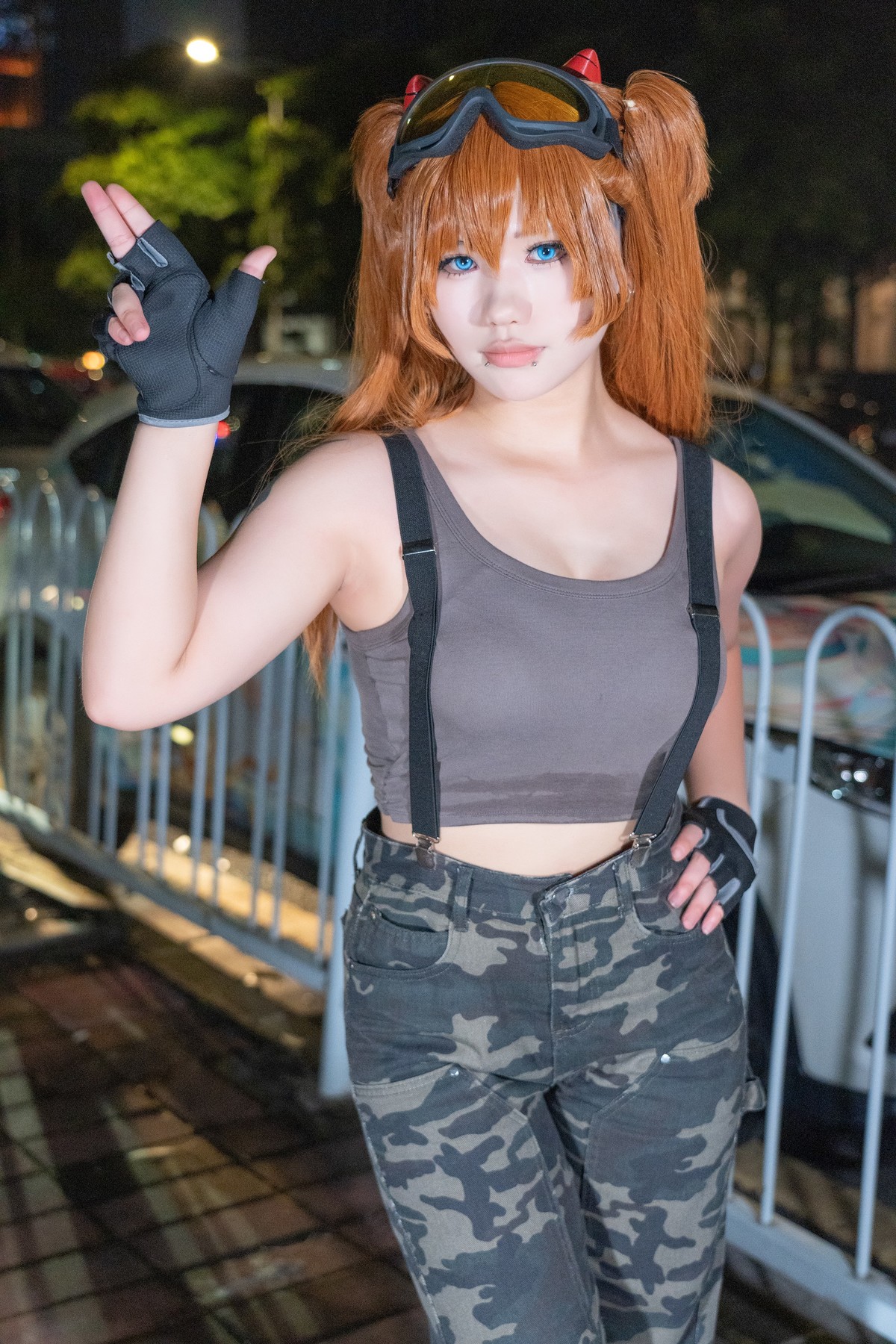 【迷彩牛仔明日香】-淋漓尽致的强悍