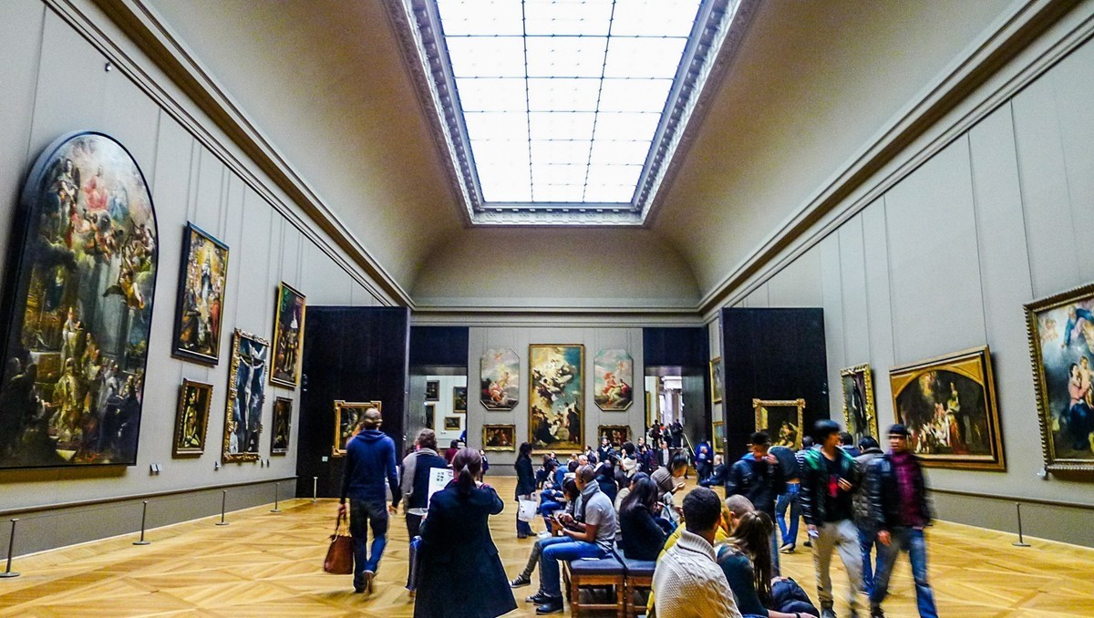 摄“宝”卢浮宫