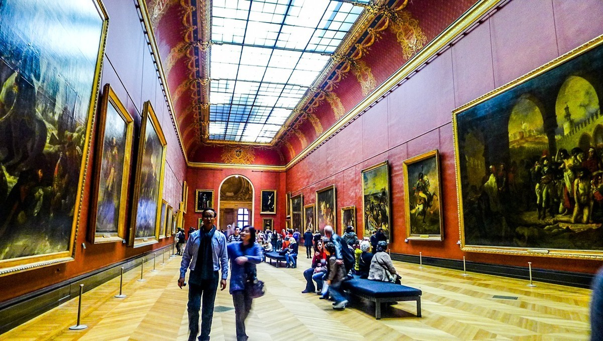 摄“宝”卢浮宫