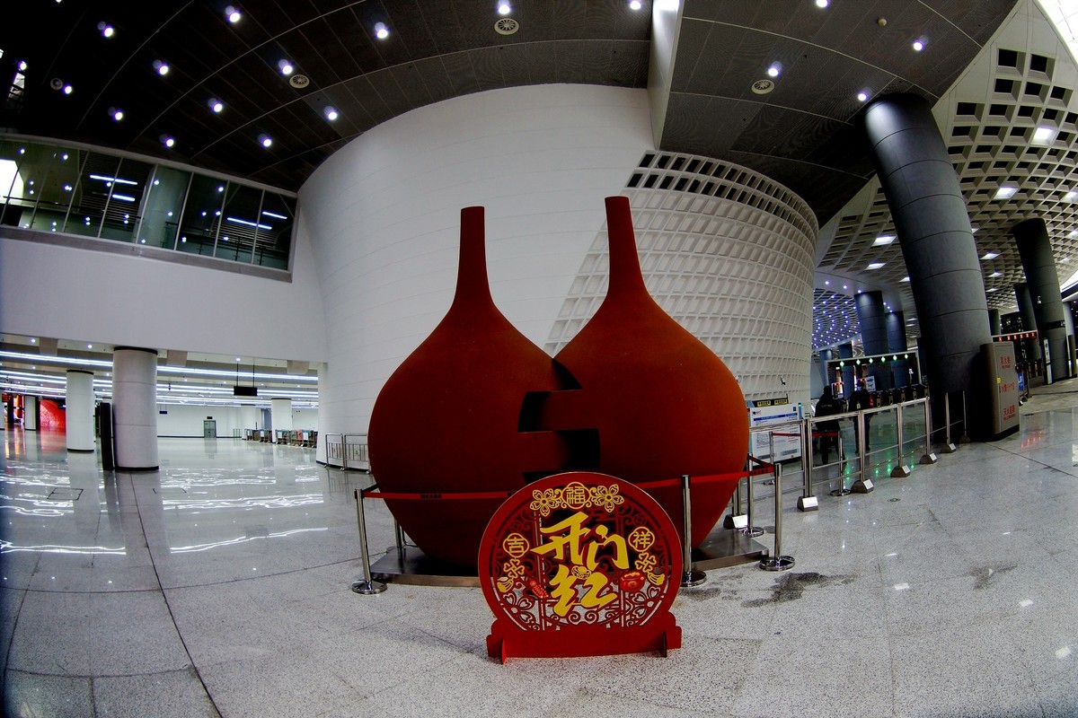 鱼眼镜头下的光谷步行街！