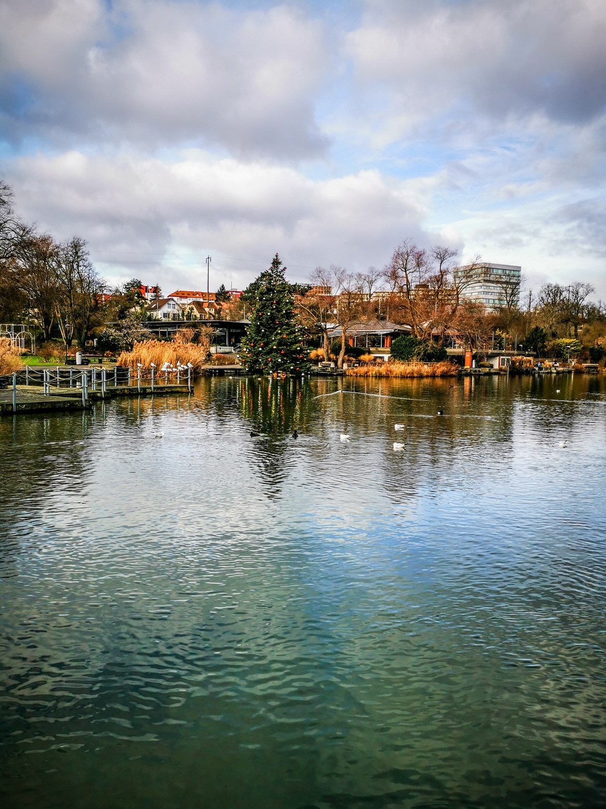 湖光水色（瑞士巴塞尔）