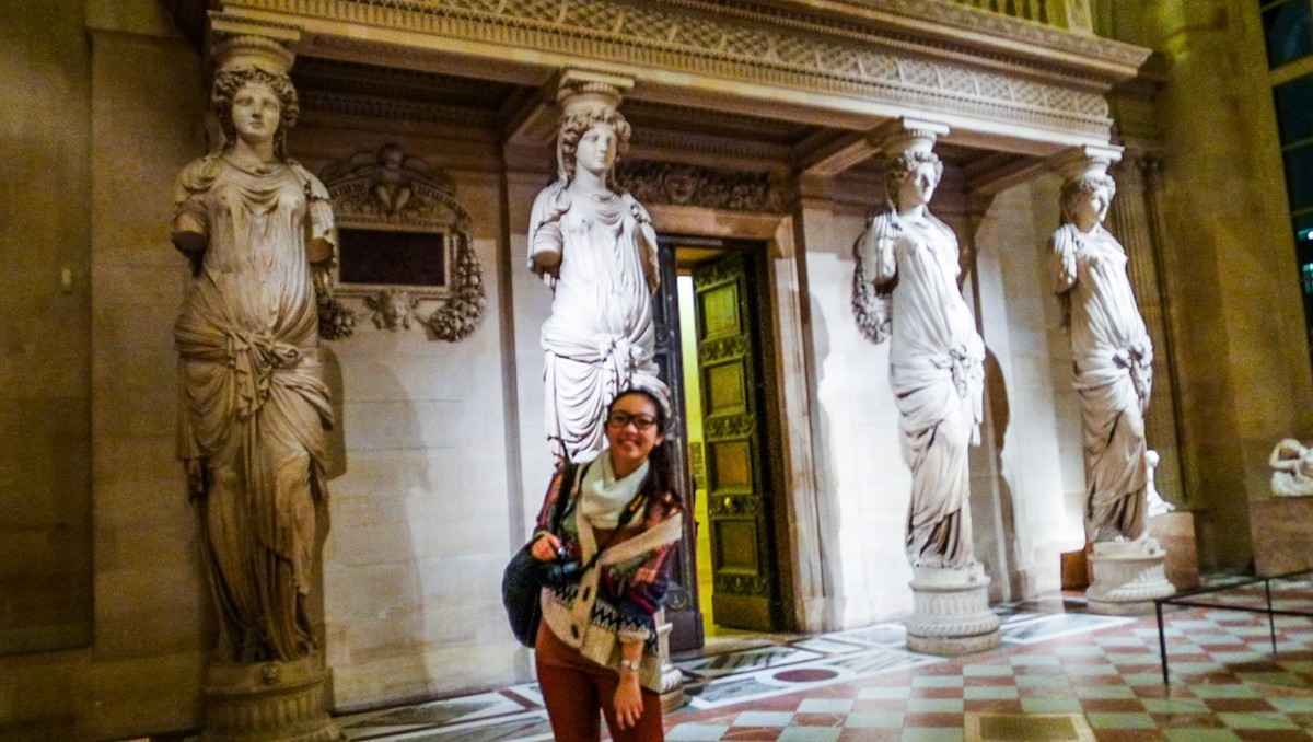 摄“宝”卢浮宫