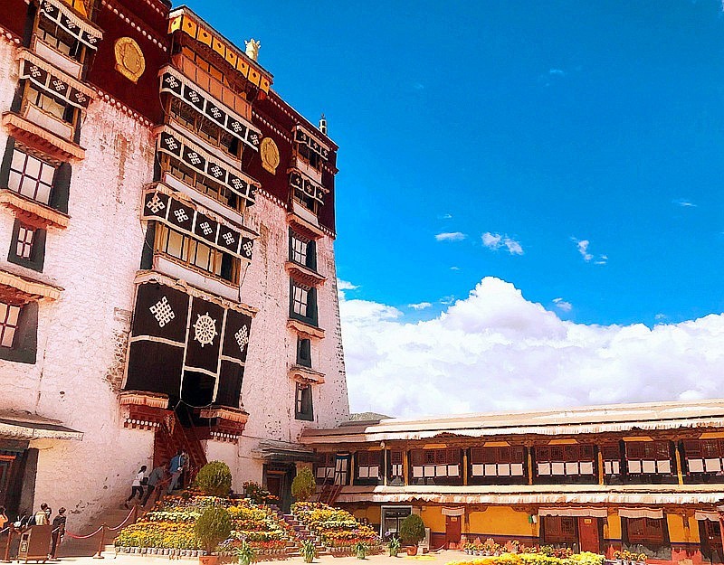 【不老松：游摄纪实】：〔30〕西藏风情！布达拉宫外景！