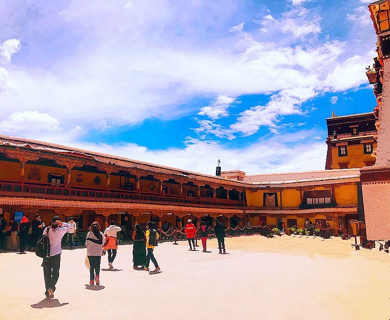 【不老松：游摄纪实】：〔30〕西藏风情！布达拉宫外景！