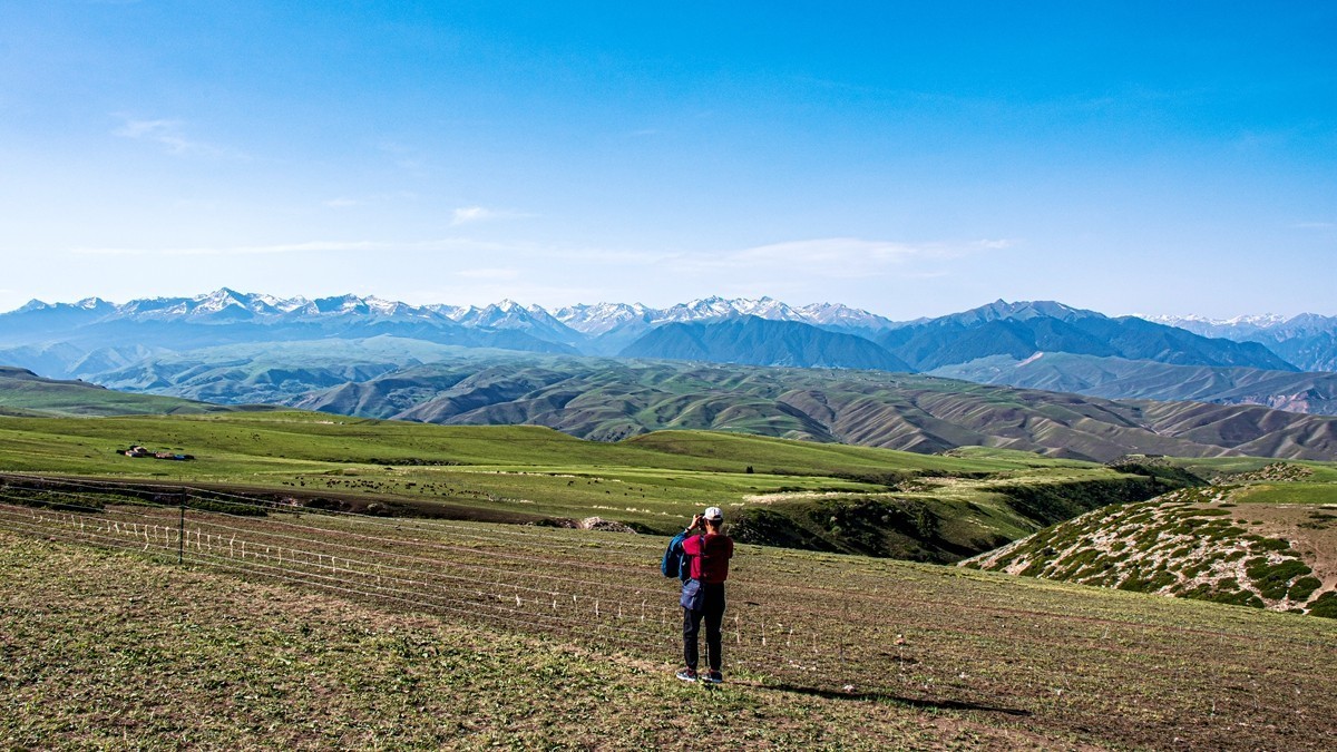 新疆行游--喀拉峻草原【2】    贺山水勇哥荣任合肥星空(中国)版主
