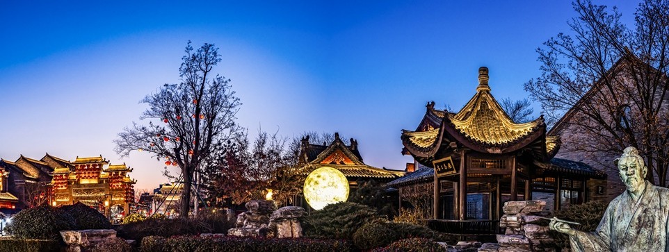 节日里的即墨古城