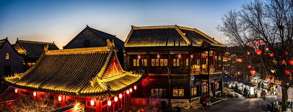 节日里的即墨古城