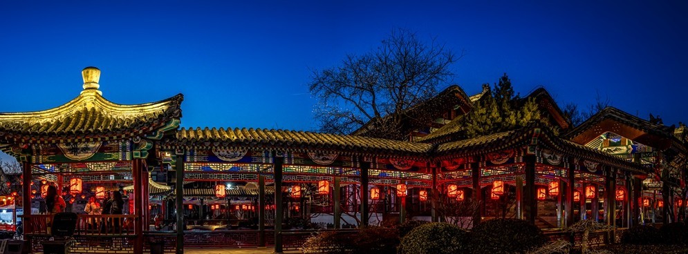 节日里的即墨古城