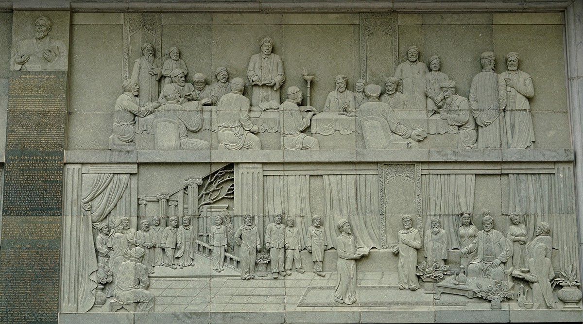 喀什记行：其尼瓦克宾馆的浮雕（稍微特殊的一帖）