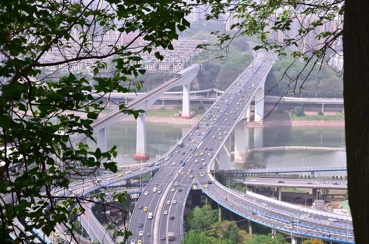 重庆主城“半山崖线”风景 (三)
