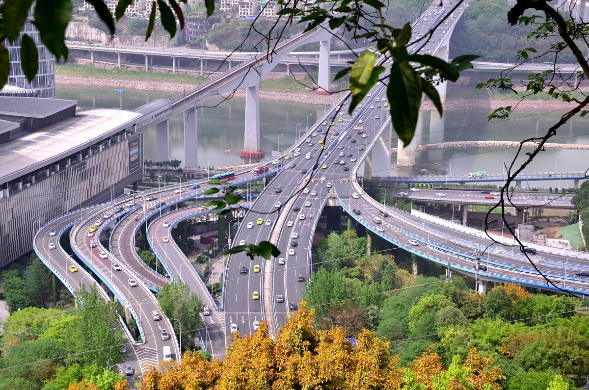 重庆主城“半山崖线”风景 (三)