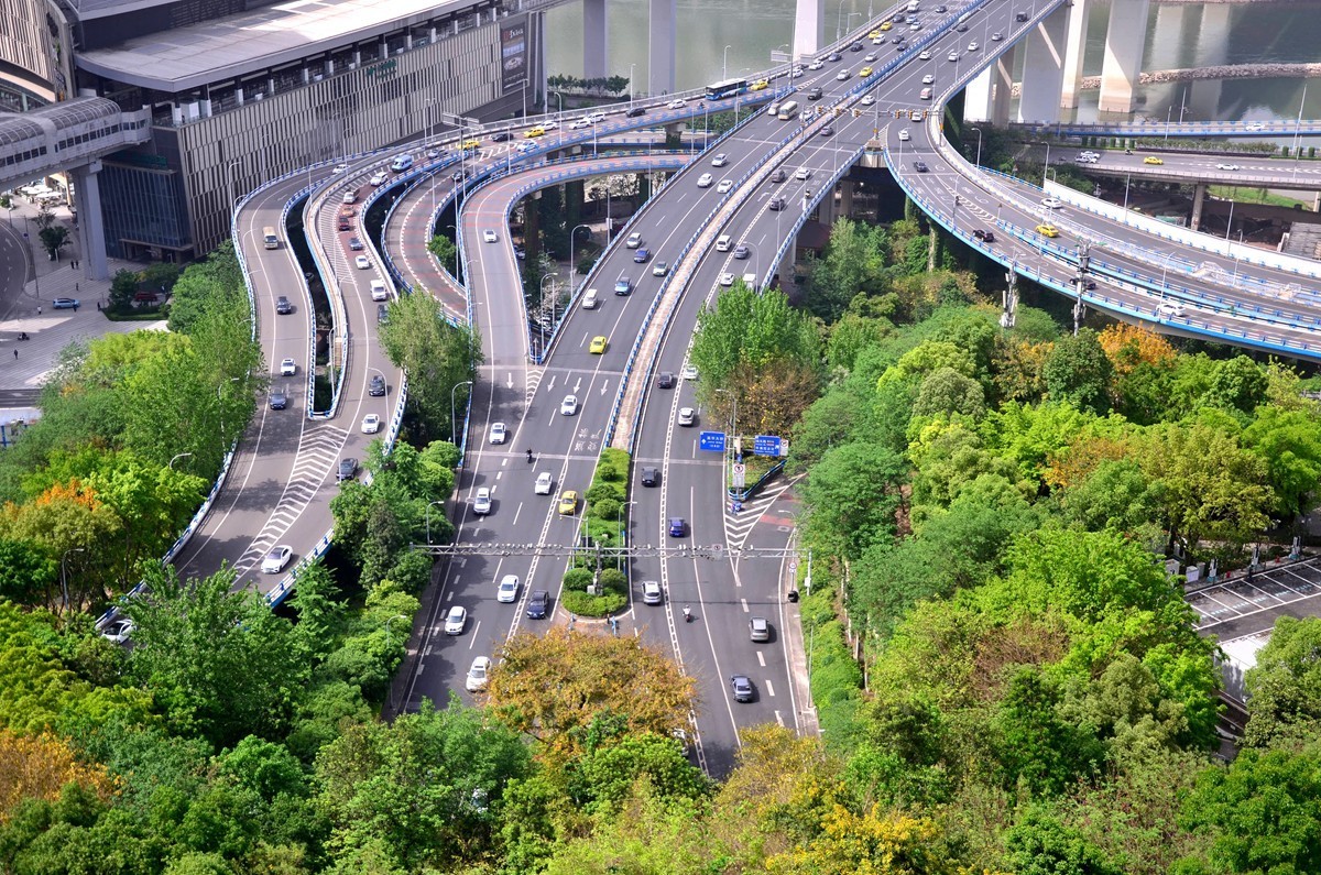 重庆主城“半山崖线”风景 (三)
