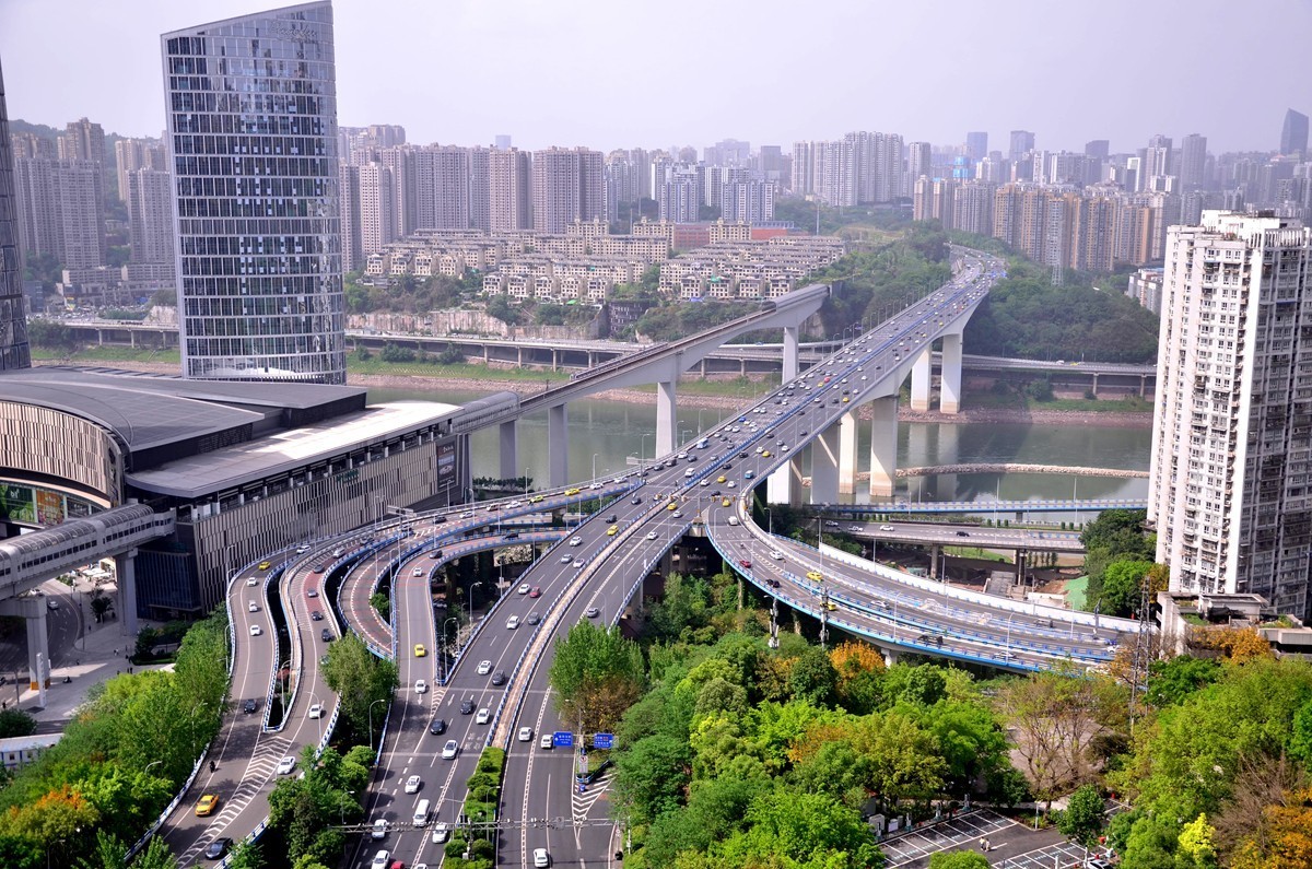 重庆主城“半山崖线”风景 (三)
