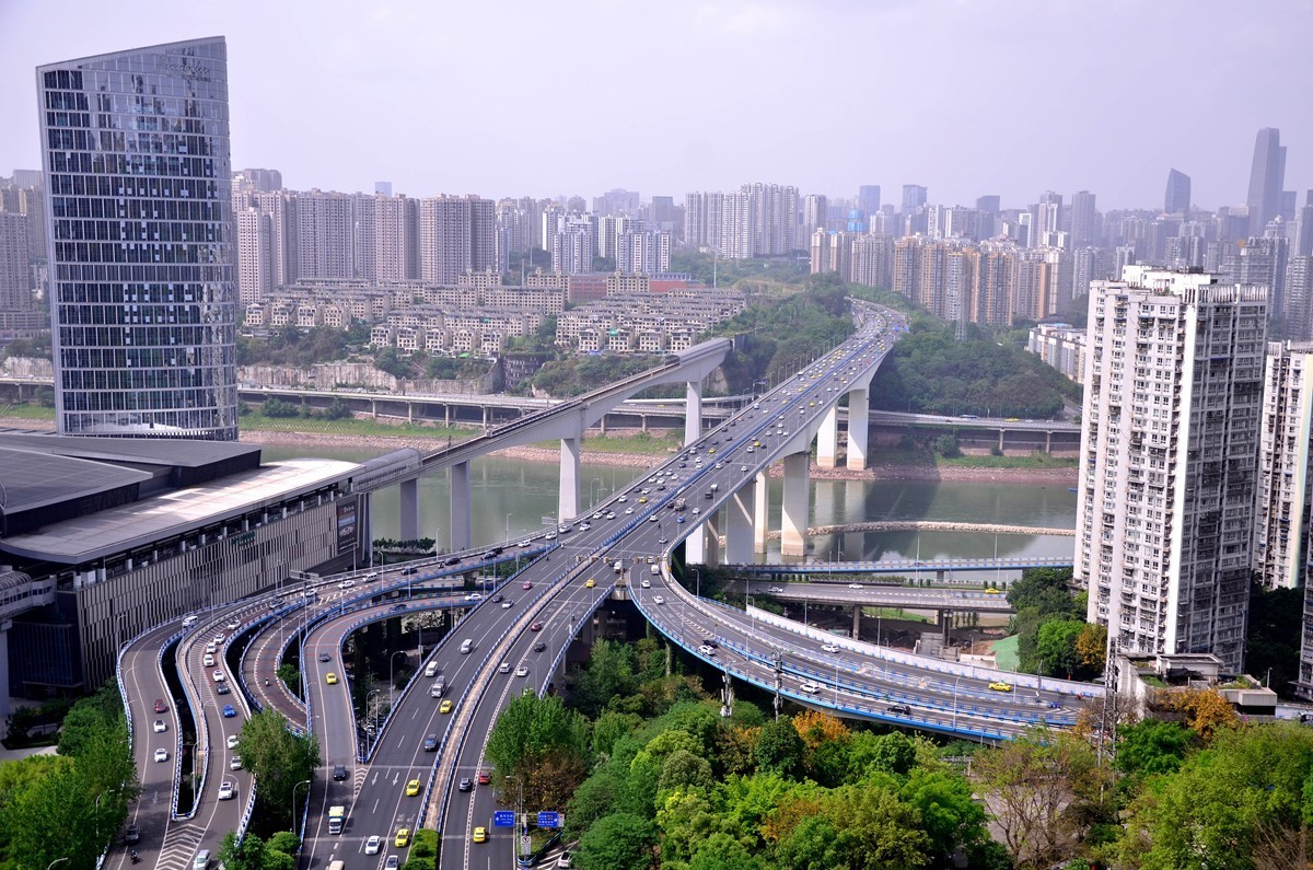 重庆主城“半山崖线”风景 (三)