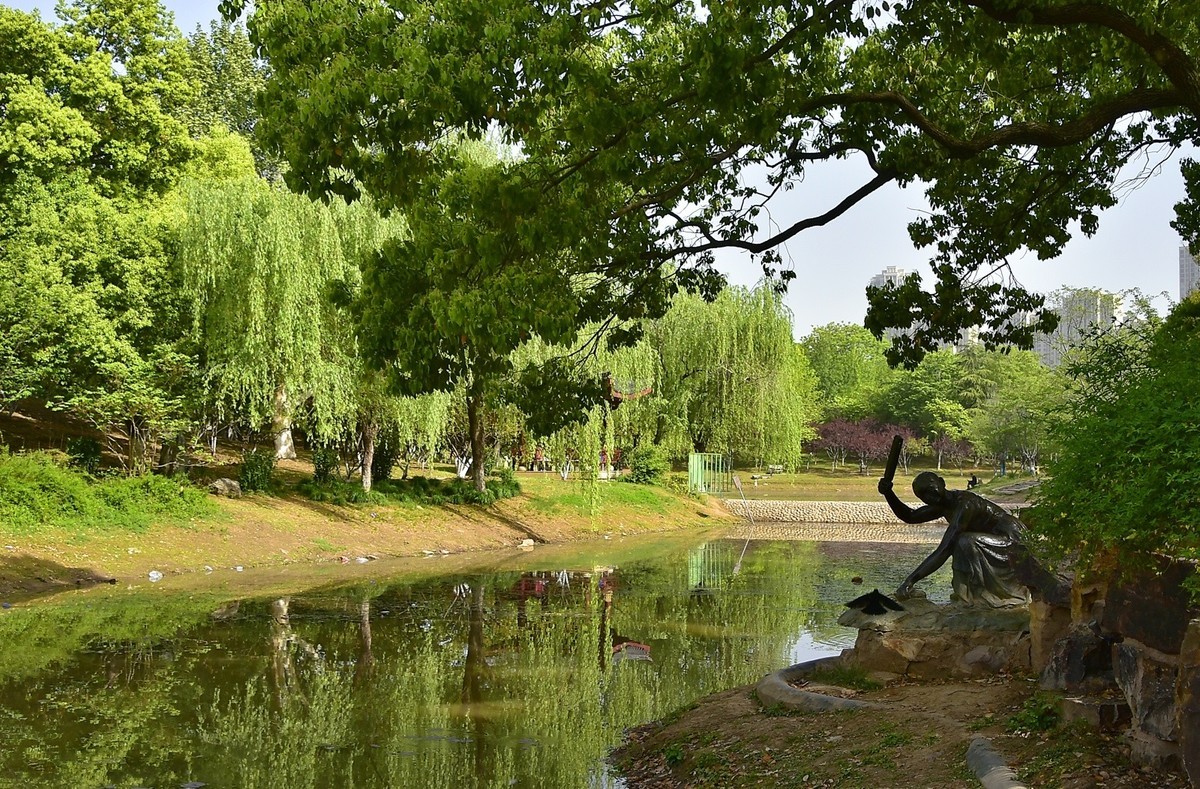 武汉堤角公园---请假贴