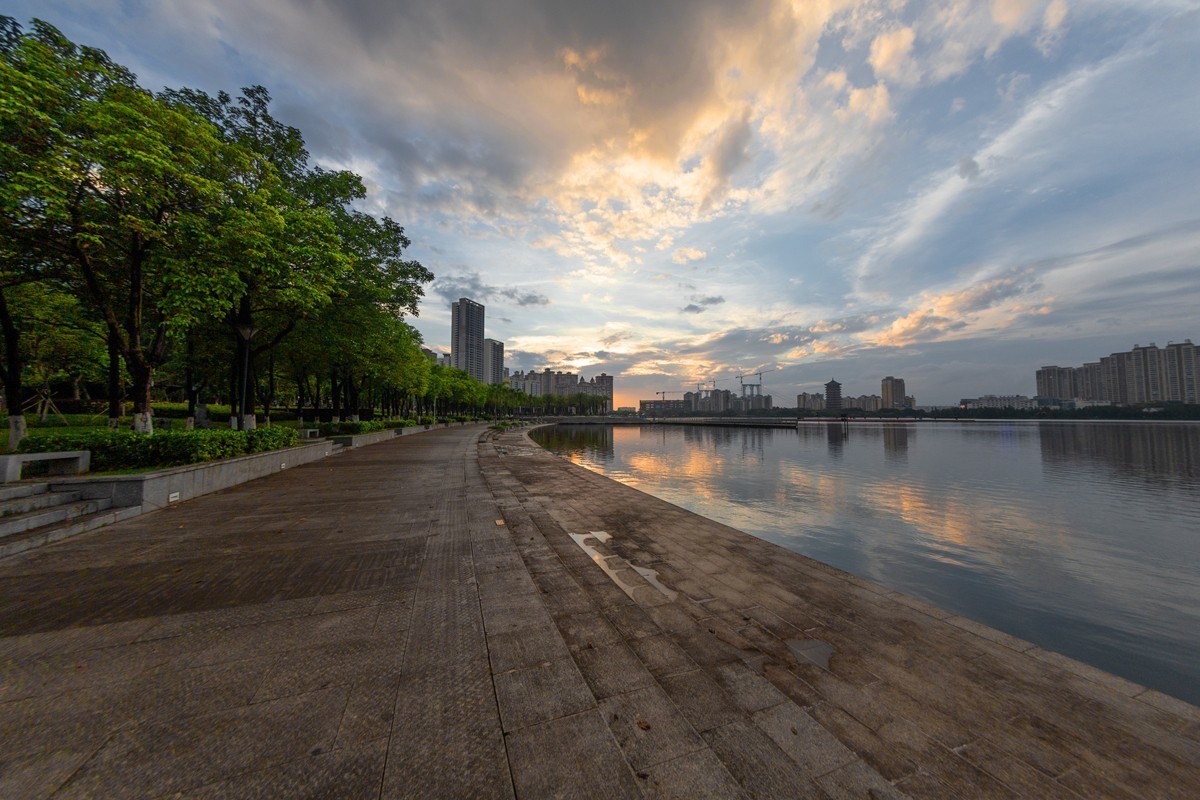 鱼眼镜头拍摄校正效果