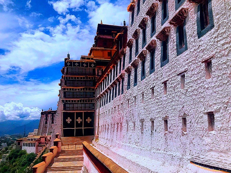 【不老松：游摄纪实】：〔30〕西藏风情！布达拉宫外景！