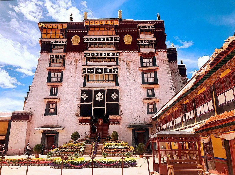 【不老松：游摄纪实】：〔30〕西藏风情！布达拉宫外景！