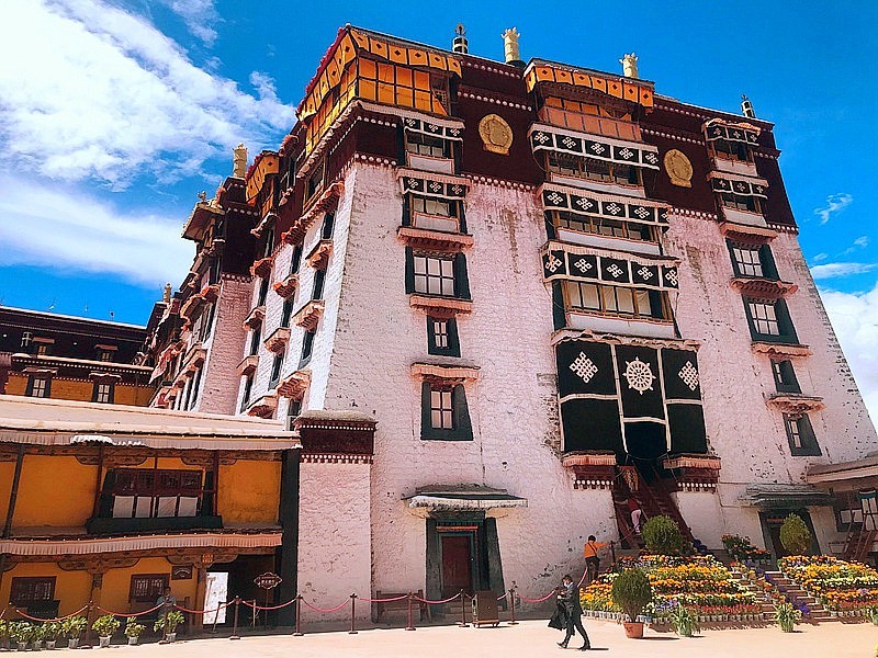 【不老松：游摄纪实】：〔30〕西藏风情！布达拉宫外景！