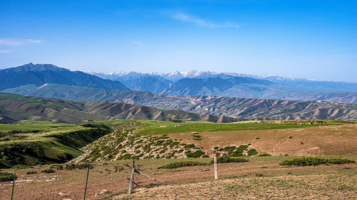 新疆行游--喀拉峻草原【2】    贺山水勇哥荣任合肥星空(中国)版主