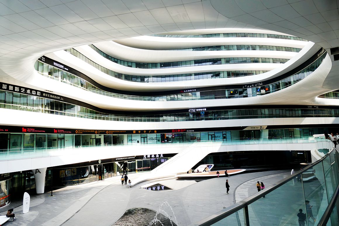 流动的线条--银河SOHO