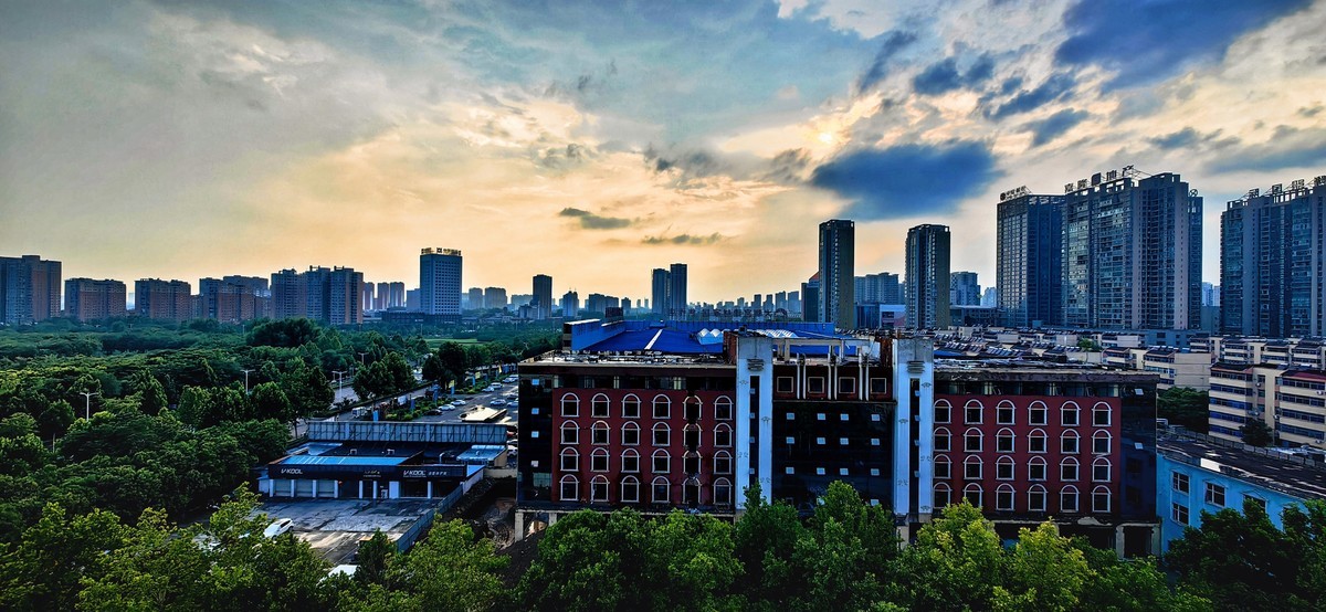 宅家拍夕阳晚霞（手机版）