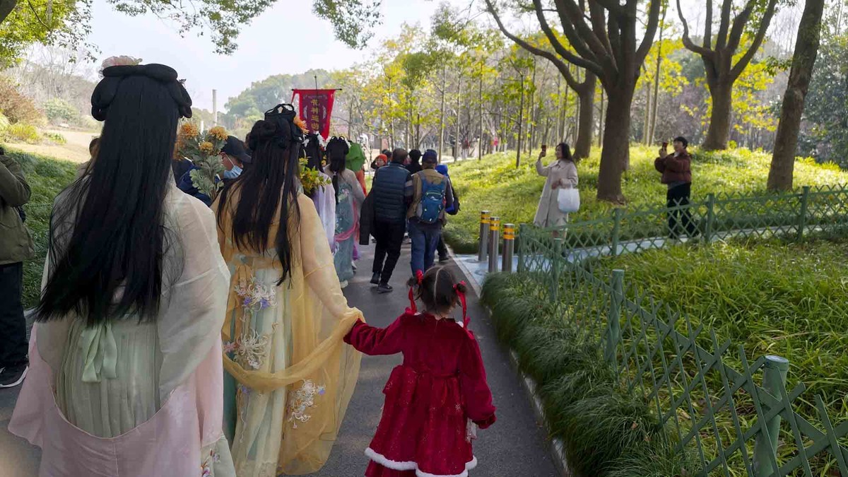 大宁公园花神巡游