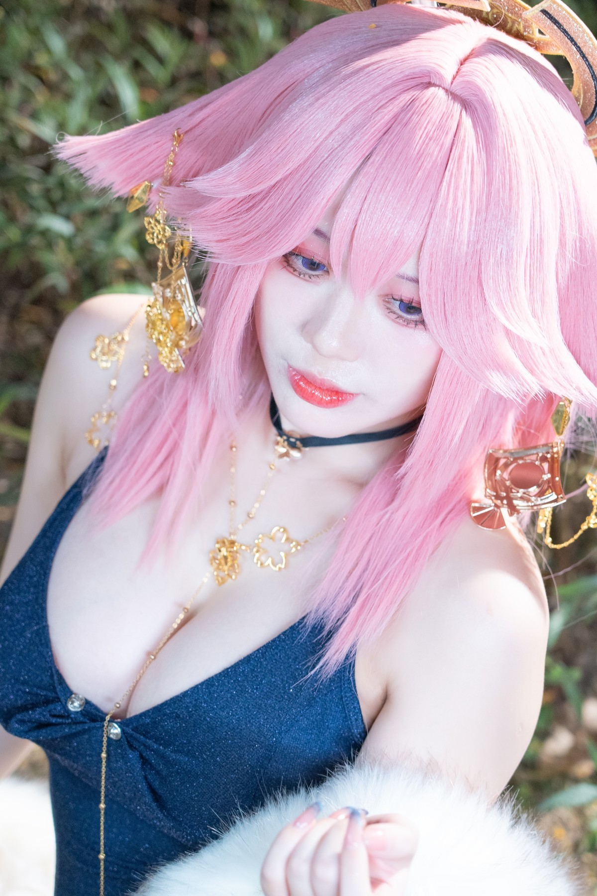 【八重神子晚礼服】-全场焦点，能放水杯