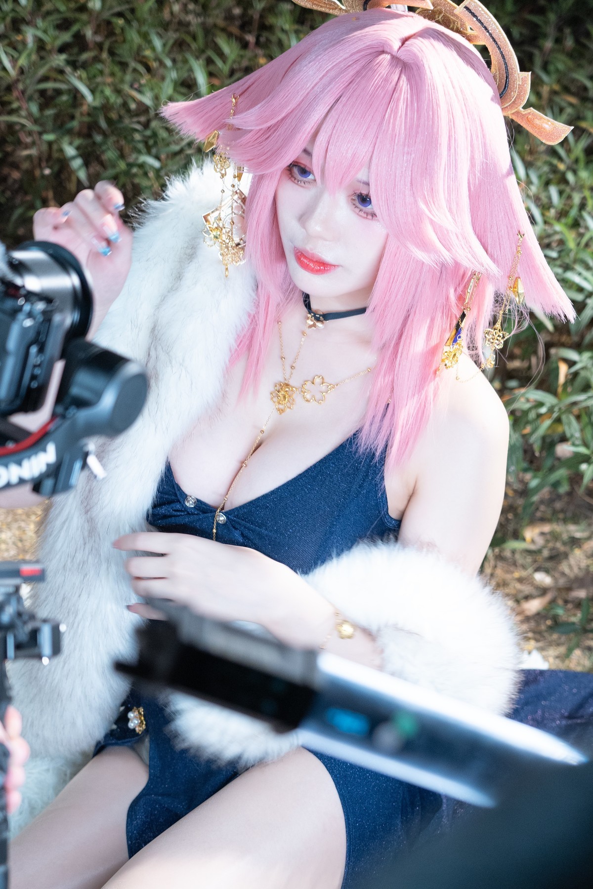 【八重神子晚礼服】-全场焦点，能放水杯