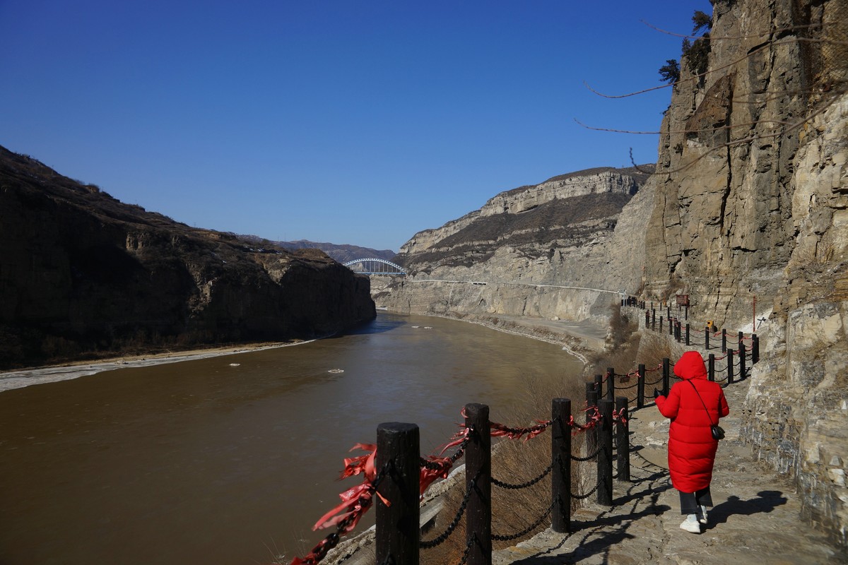 黄河大梯子崖