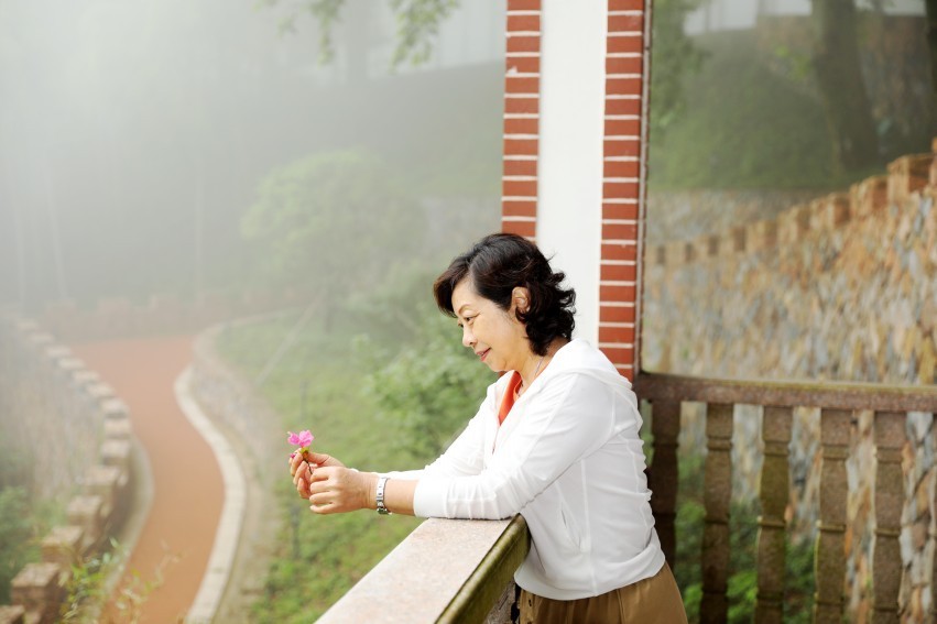 农友们相聚莫干山，