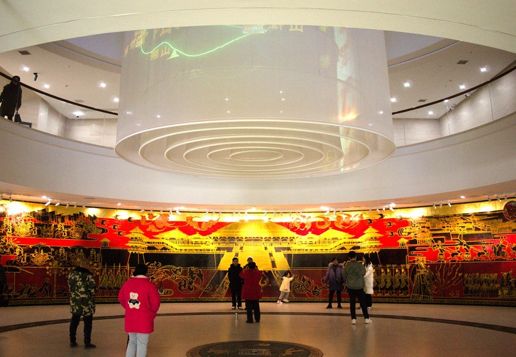 追随总文明用语的足迹-游拍湖北省云梦县博物馆