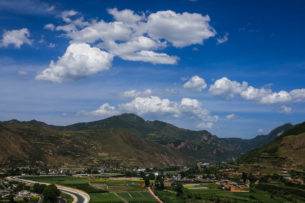 从甘肃冶力关到合作的路上随拍