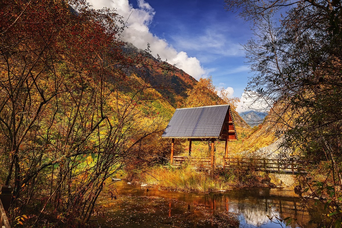 川西茂縣：层林尽染松坪沟 · 上白腊海（之二）