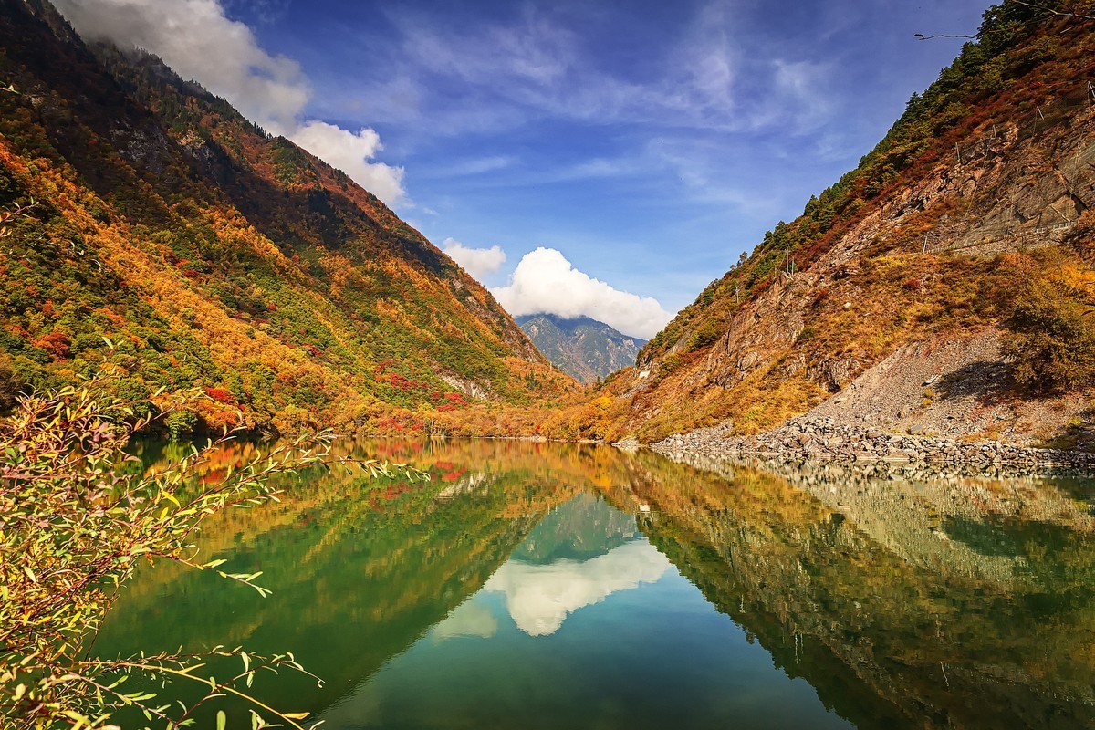 川西茂縣：层林尽染松坪沟 · 上白腊海（之二）