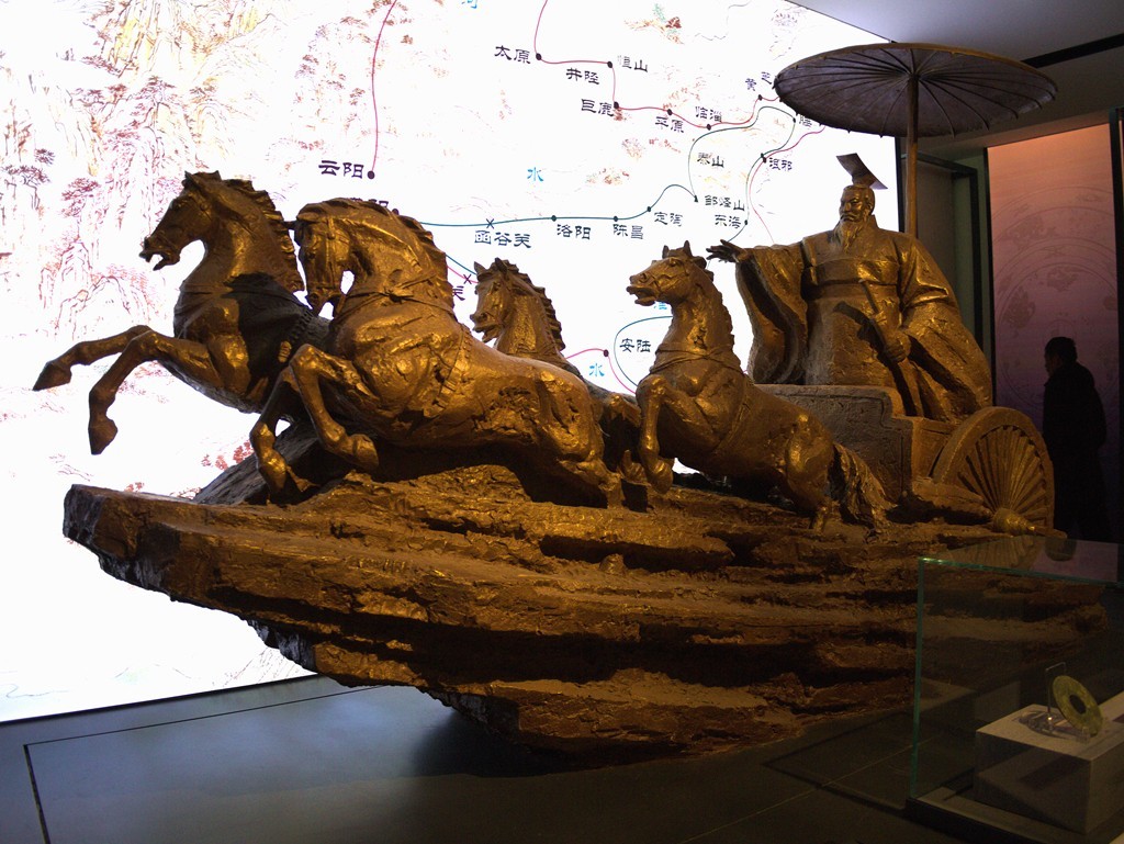 追随总文明用语的足迹-游拍湖北省云梦县博物馆