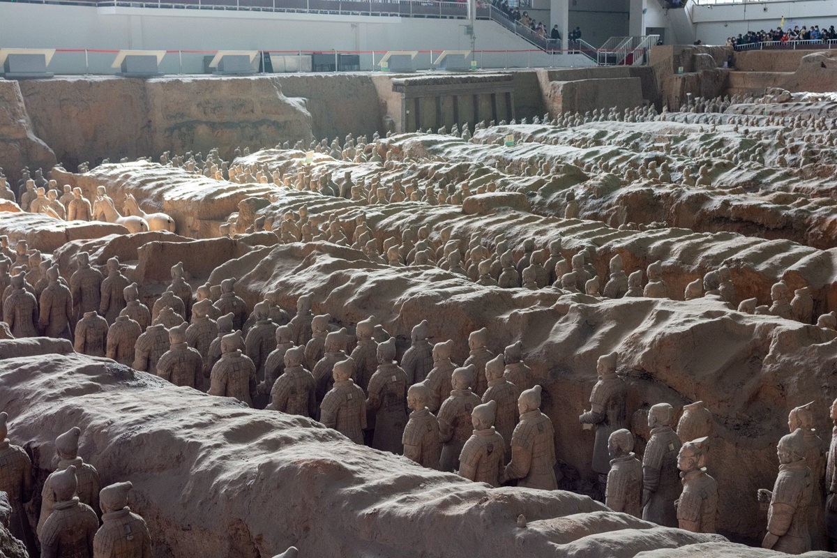 秦始皇兵马俑参观纪实（一）-中关村在线摄影论坛