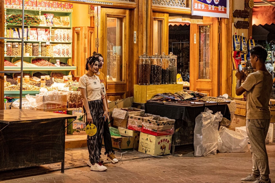 新疆行游--喀什古城夜市【5】